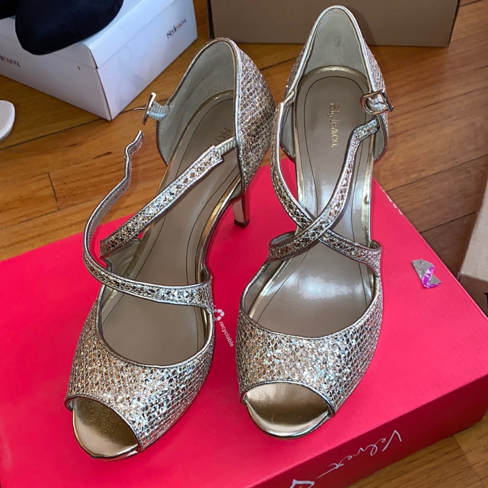 Gold Heels